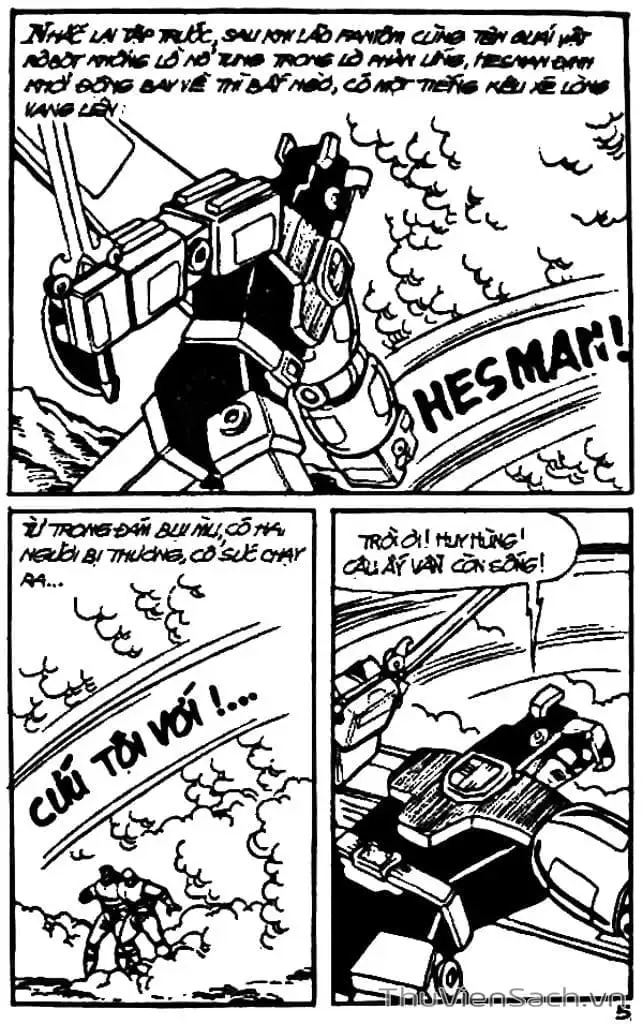 Truyện Tranh Dũng Sĩ Hesman trang 4