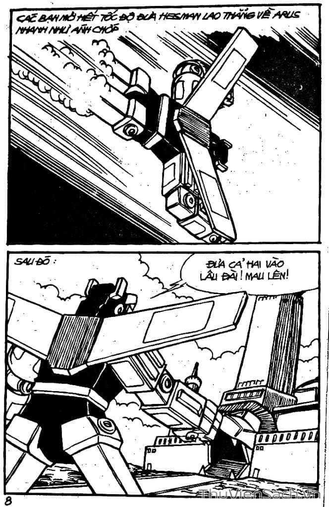 Truyện Tranh Dũng Sĩ Hesman trang 4