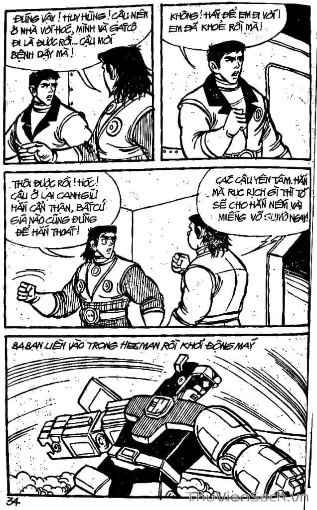Truyện Tranh Dũng Sĩ Hesman trang 4