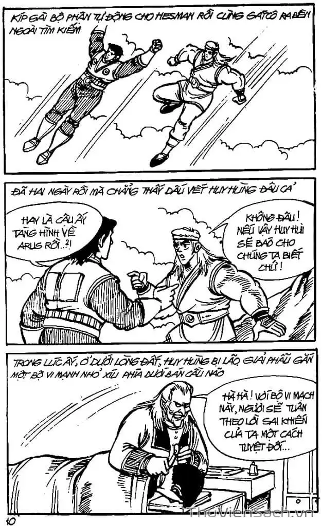Truyện Tranh Dũng Sĩ Hesman trang 4