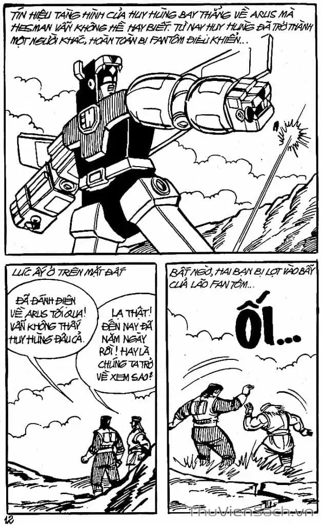 Truyện Tranh Dũng Sĩ Hesman trang 4