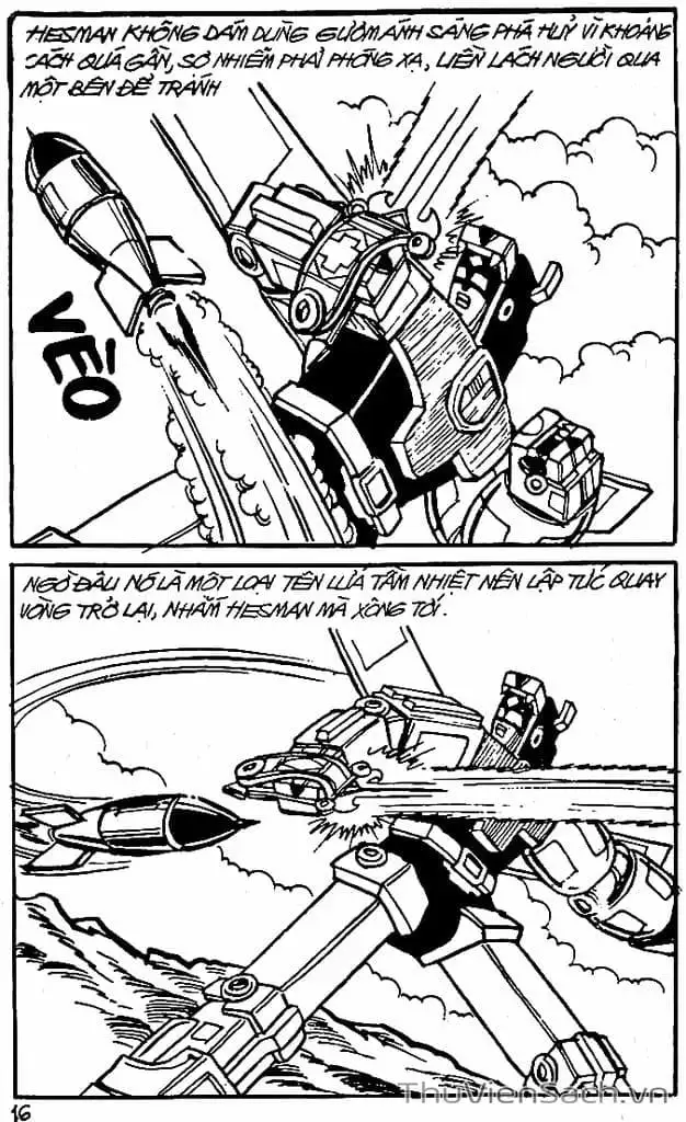 Truyện Tranh Dũng Sĩ Hesman trang 4