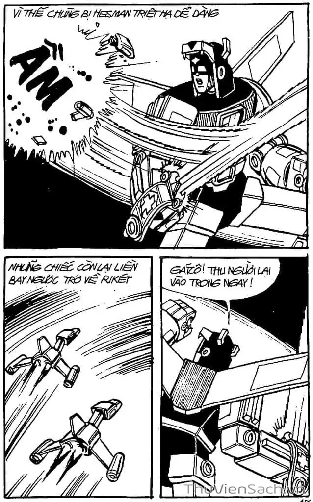 Truyện Tranh Dũng Sĩ Hesman trang 4
