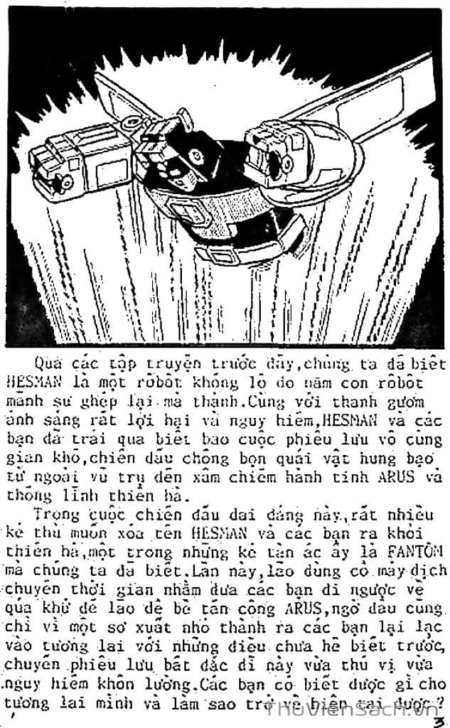 Truyện Tranh Dũng Sĩ Hesman trang 4