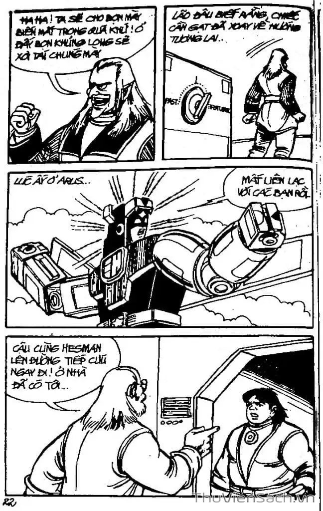 Truyện Tranh Dũng Sĩ Hesman trang 4
