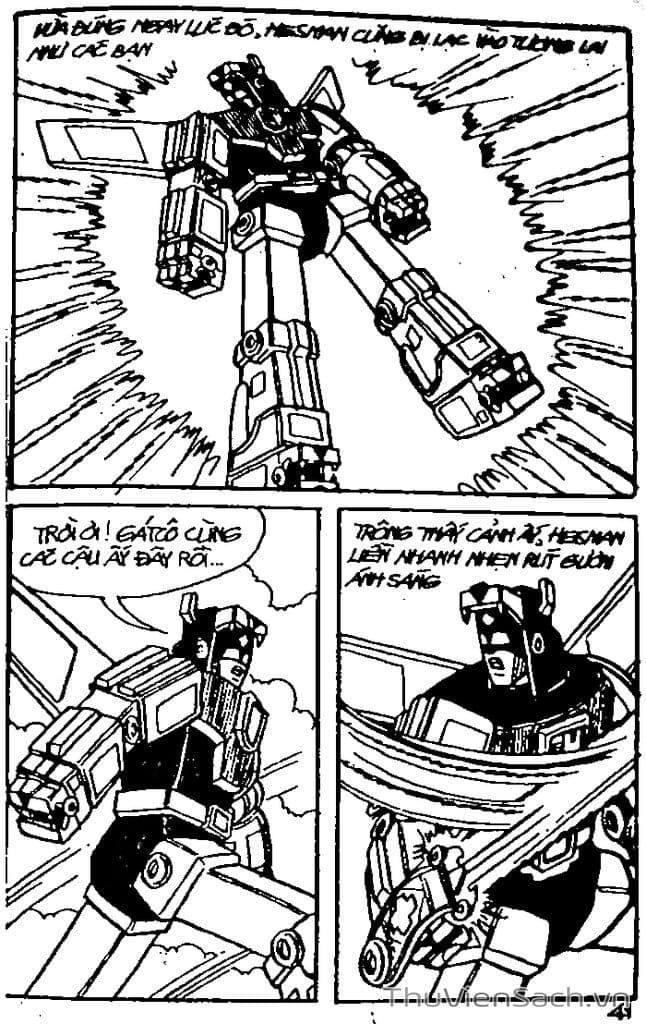 Truyện Tranh Dũng Sĩ Hesman trang 4