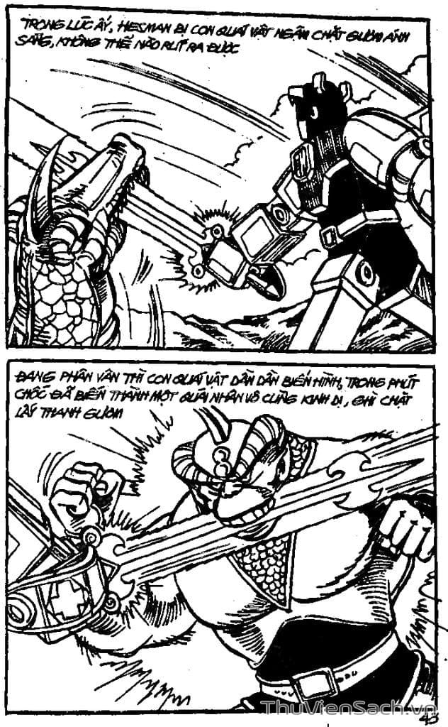 Truyện Tranh Dũng Sĩ Hesman trang 4