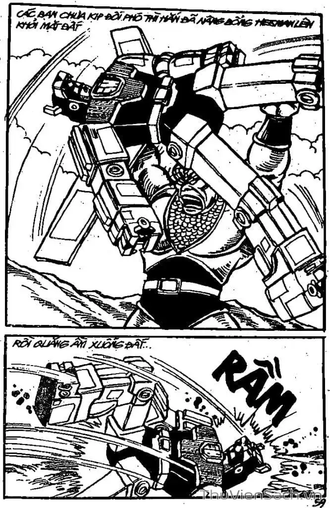 Truyện Tranh Dũng Sĩ Hesman trang 4