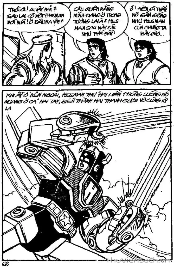 Truyện Tranh Dũng Sĩ Hesman trang 4