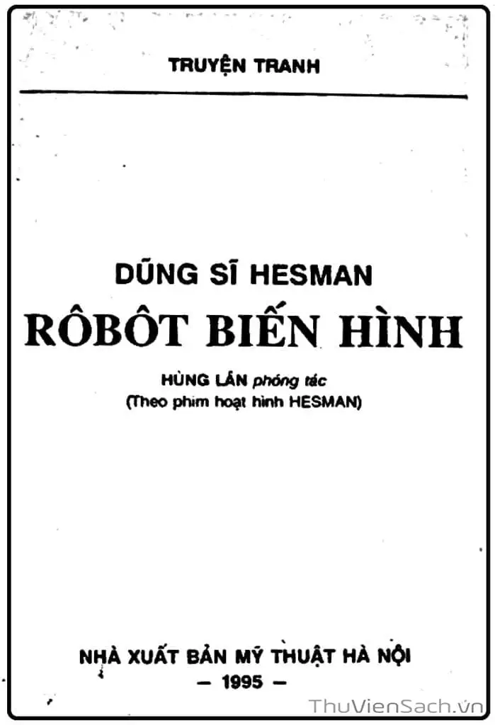 Truyện Tranh Dũng Sĩ Hesman trang 4