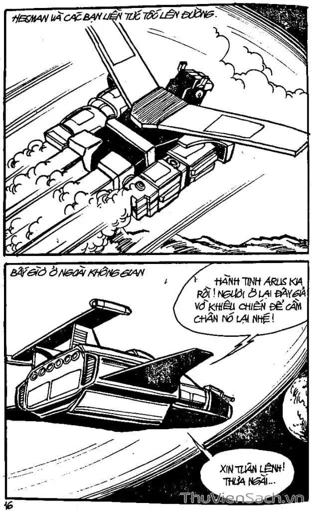 Truyện Tranh Dũng Sĩ Hesman trang 4
