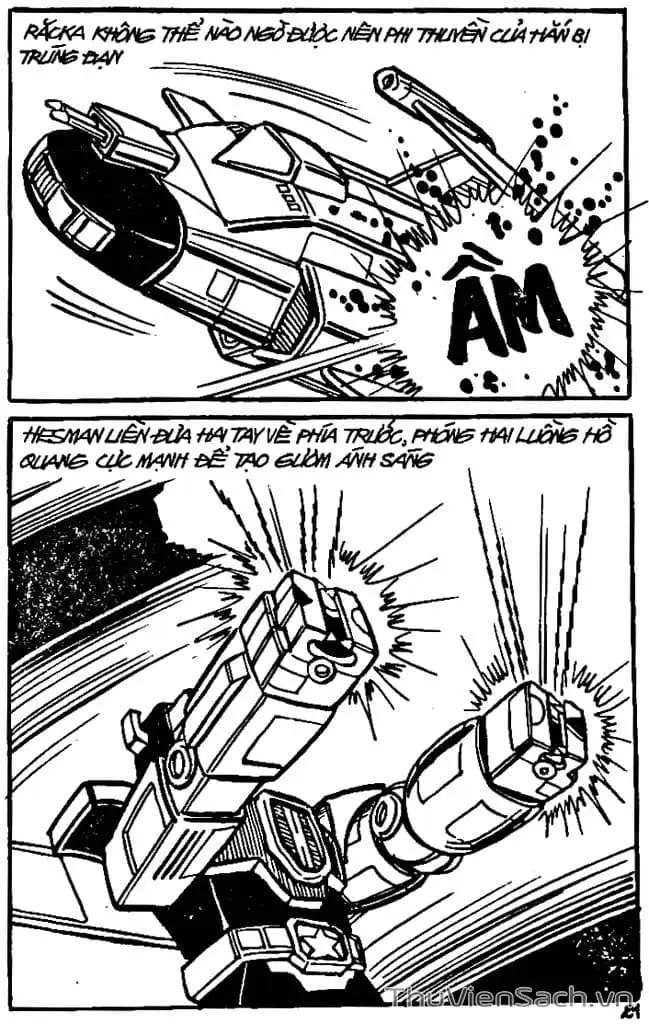 Truyện Tranh Dũng Sĩ Hesman trang 4