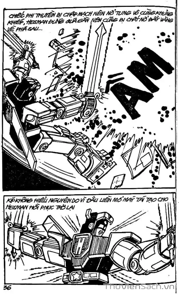 Truyện Tranh Dũng Sĩ Hesman trang 4