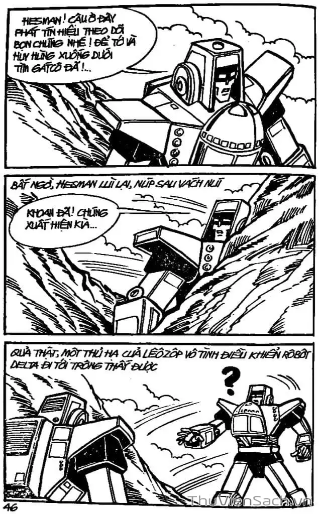 Truyện Tranh Dũng Sĩ Hesman trang 4