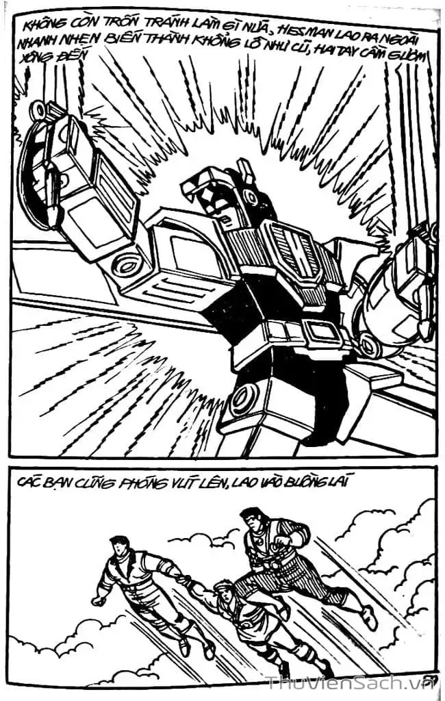 Truyện Tranh Dũng Sĩ Hesman trang 4