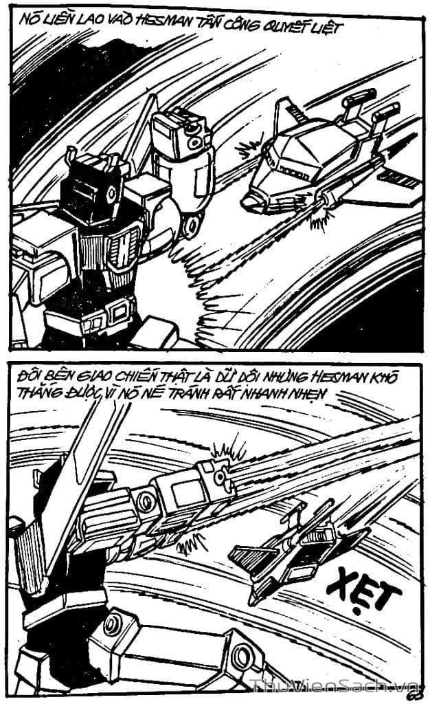 Truyện Tranh Dũng Sĩ Hesman trang 4