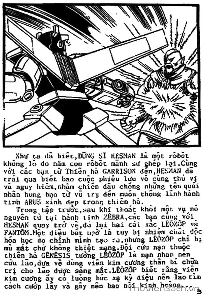 Truyện Tranh Dũng Sĩ Hesman trang 4