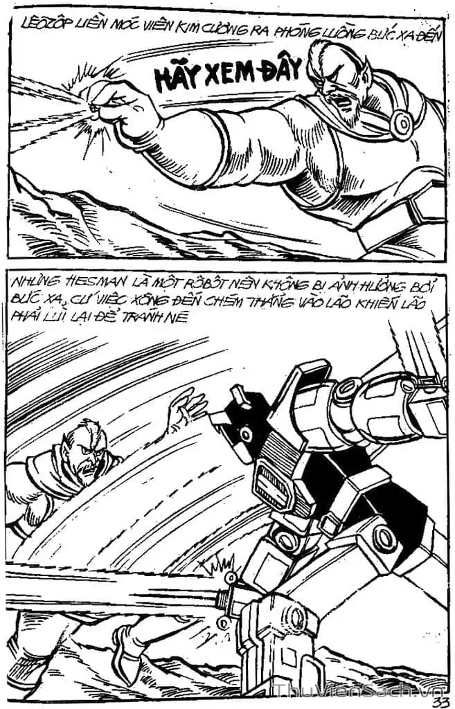 Truyện Tranh Dũng Sĩ Hesman trang 4