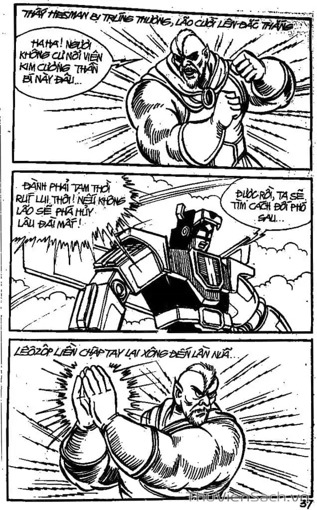 Truyện Tranh Dũng Sĩ Hesman trang 4