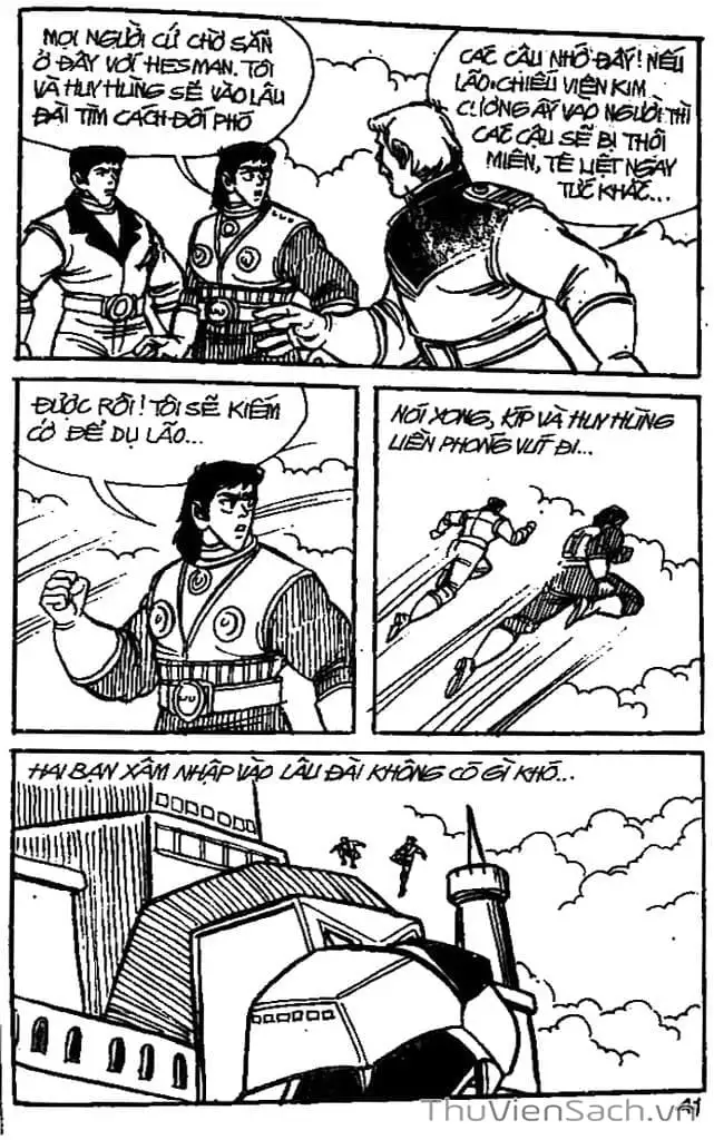 Truyện Tranh Dũng Sĩ Hesman trang 4