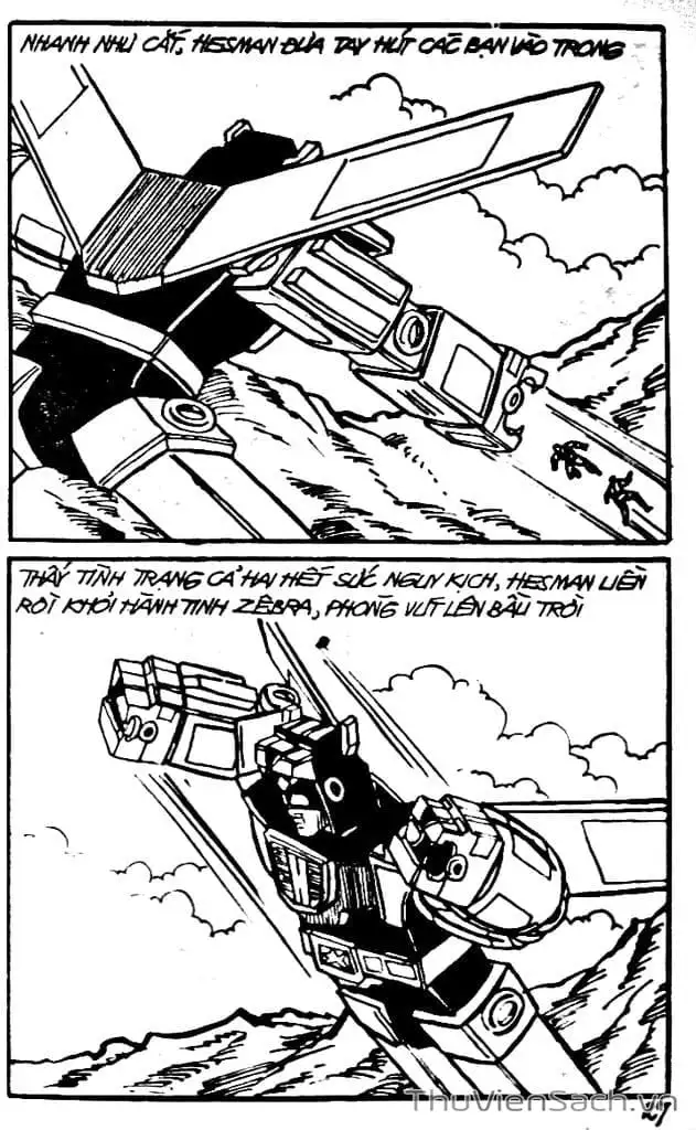 Truyện Tranh Dũng Sĩ Hesman trang 4