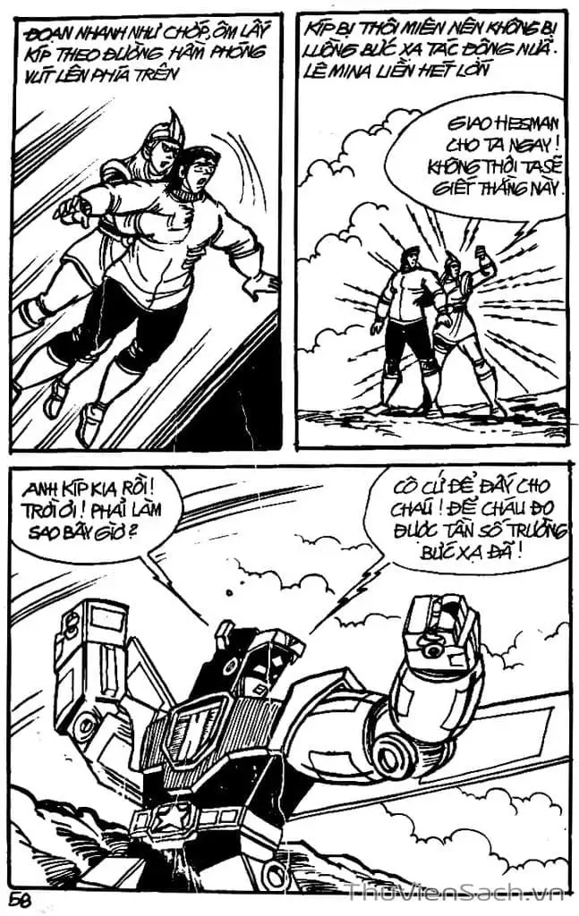 Truyện Tranh Dũng Sĩ Hesman trang 4