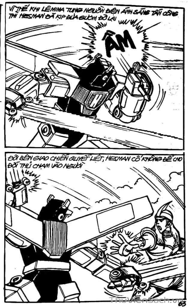 Truyện Tranh Dũng Sĩ Hesman trang 4