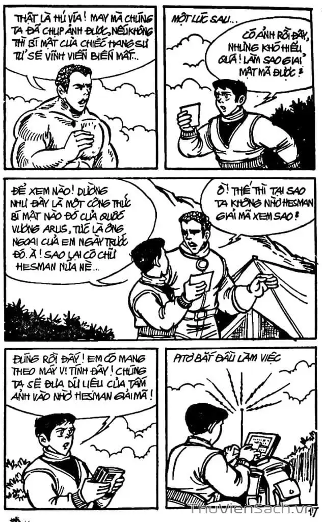 Truyện Tranh Dũng Sĩ Hesman trang 4