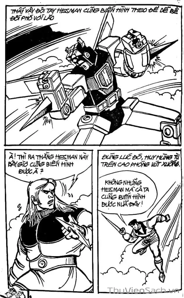 Truyện Tranh Dũng Sĩ Hesman trang 4