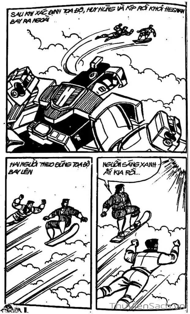 Truyện Tranh Dũng Sĩ Hesman trang 4
