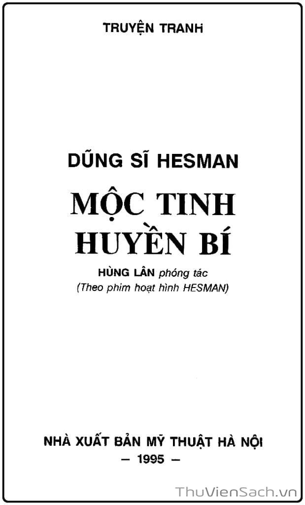 Truyện Tranh Dũng Sĩ Hesman trang 4