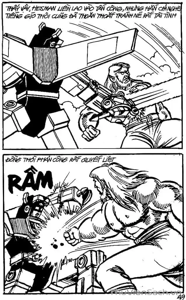 Truyện Tranh Dũng Sĩ Hesman trang 4
