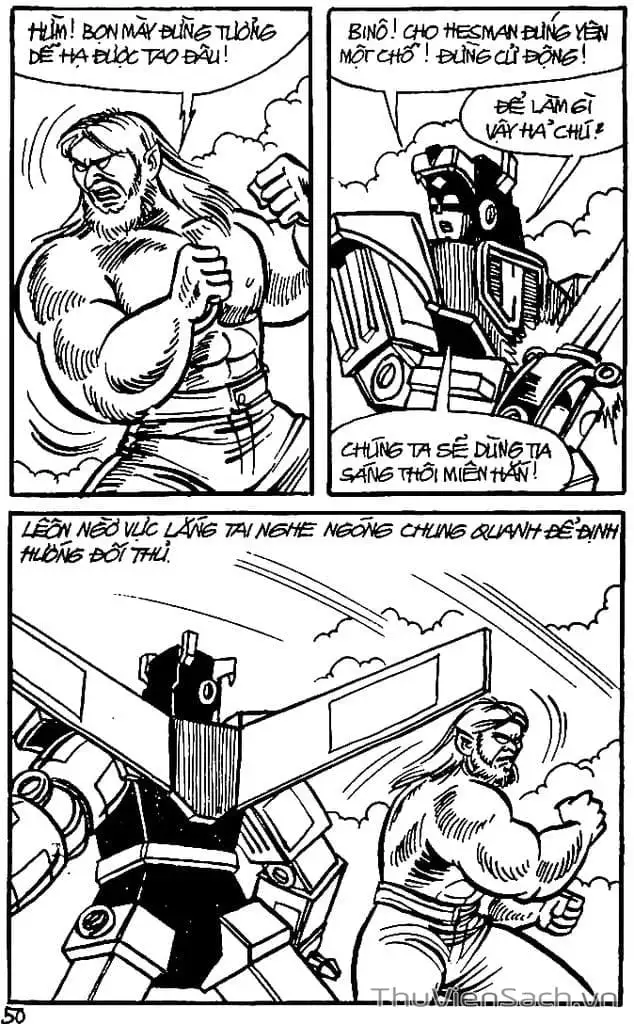 Truyện Tranh Dũng Sĩ Hesman trang 4