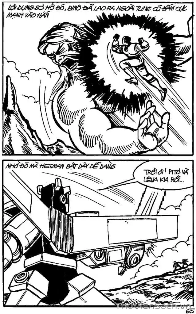Truyện Tranh Dũng Sĩ Hesman trang 4