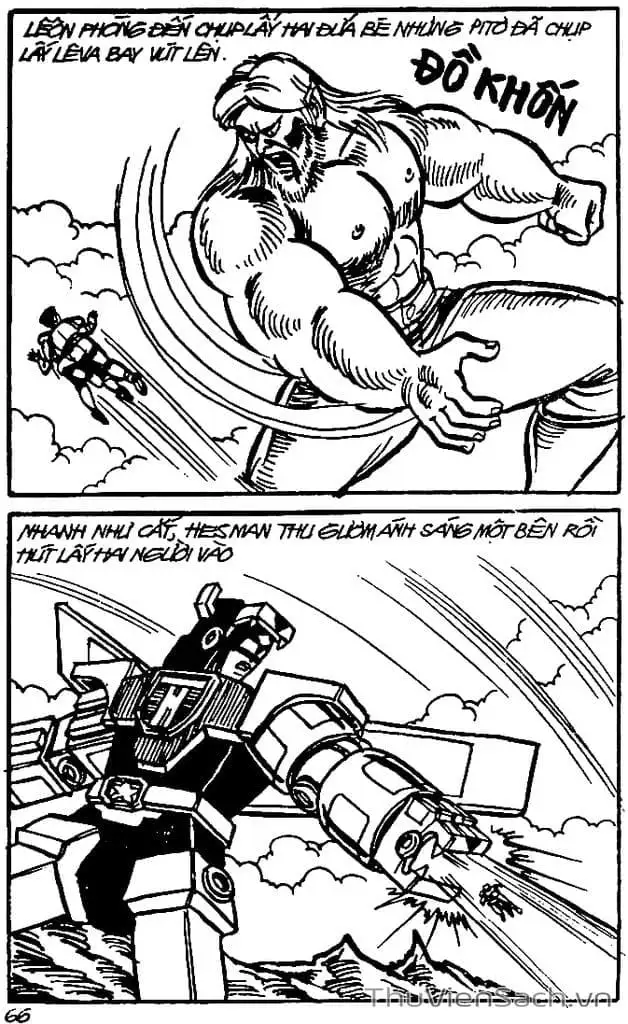 Truyện Tranh Dũng Sĩ Hesman trang 4