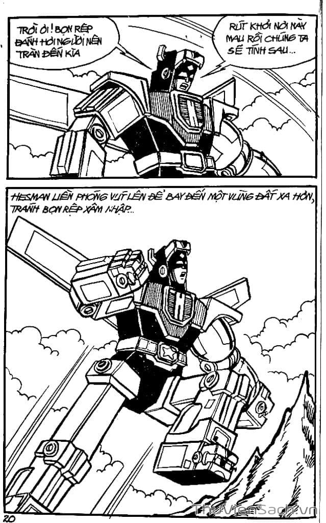 Truyện Tranh Dũng Sĩ Hesman trang 4
