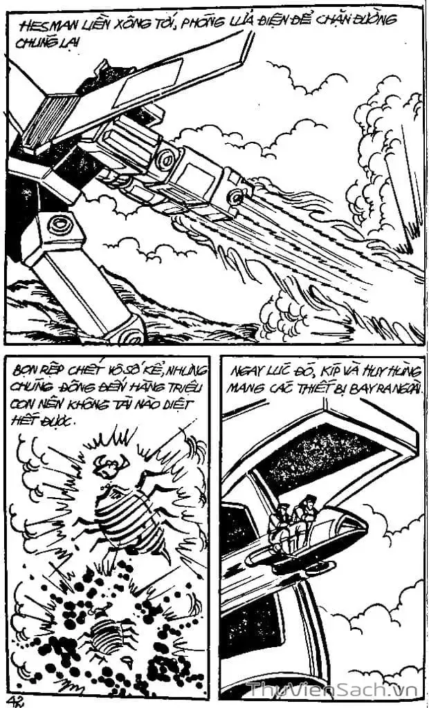 Truyện Tranh Dũng Sĩ Hesman trang 4