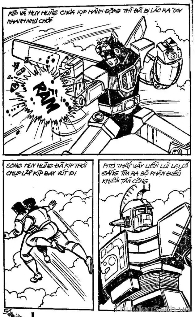 Truyện Tranh Dũng Sĩ Hesman trang 4