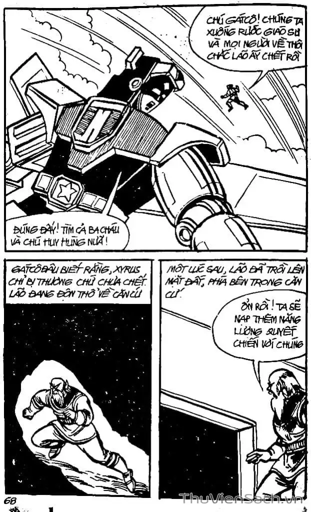 Truyện Tranh Dũng Sĩ Hesman trang 4