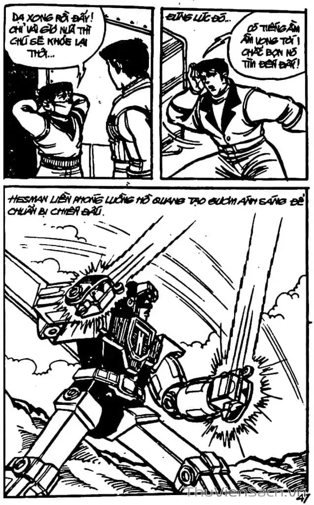 Truyện Tranh Dũng Sĩ Hesman trang 4