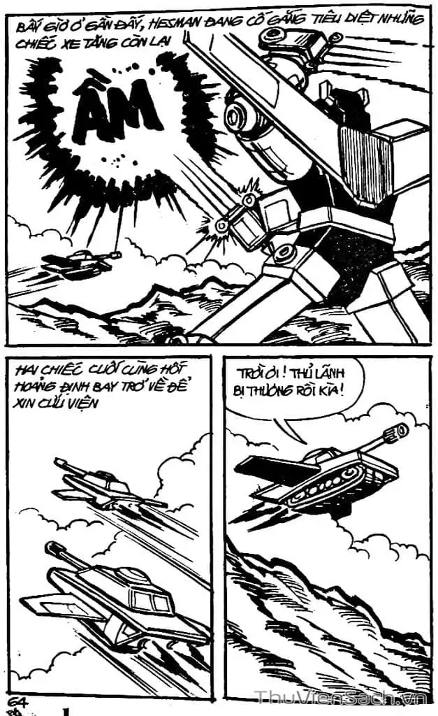 Truyện Tranh Dũng Sĩ Hesman trang 4