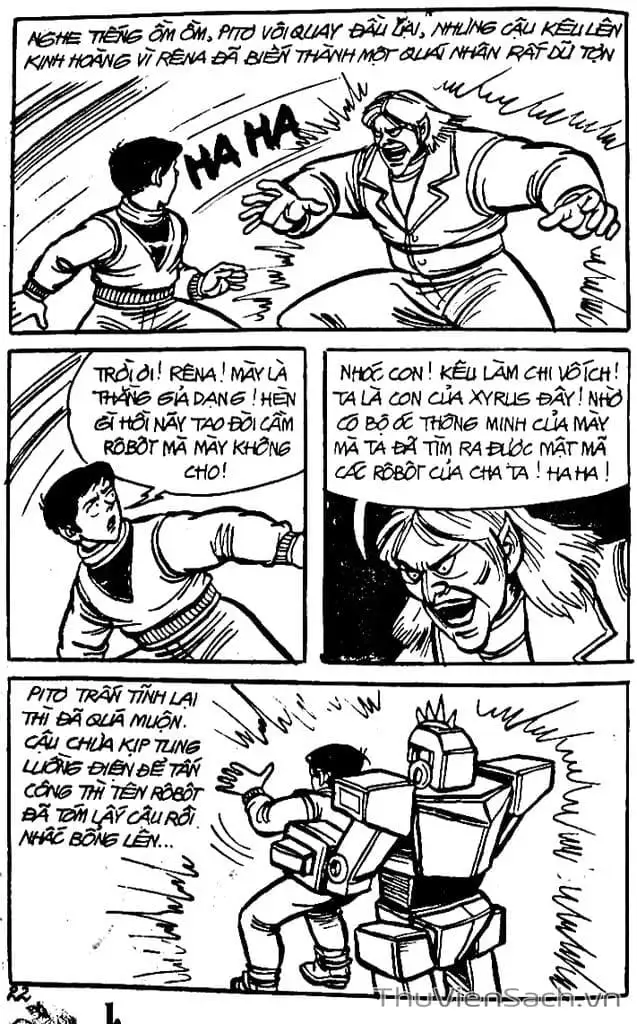 Truyện Tranh Dũng Sĩ Hesman trang 4