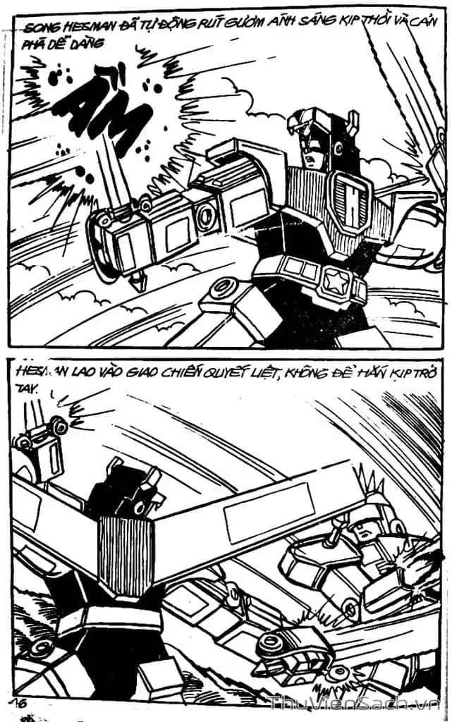 Truyện Tranh Dũng Sĩ Hesman trang 4
