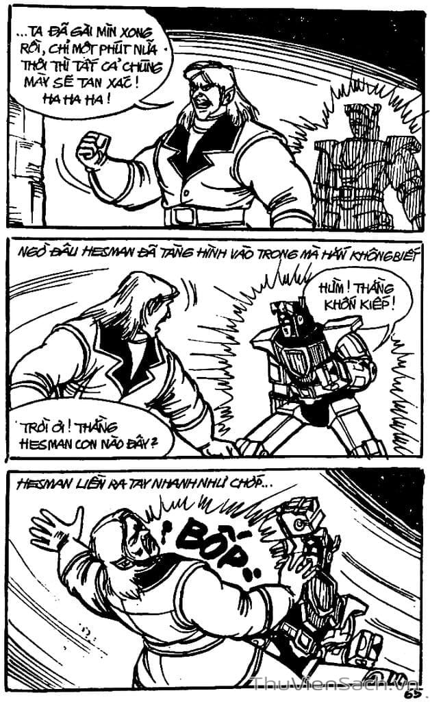 Truyện Tranh Dũng Sĩ Hesman trang 4