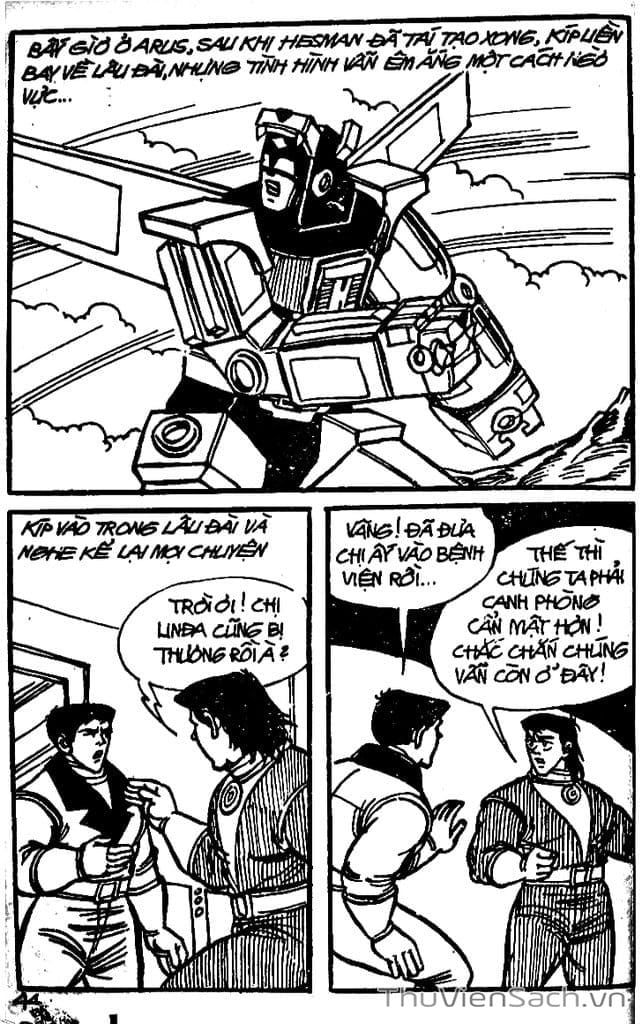 Truyện Tranh Dũng Sĩ Hesman trang 4
