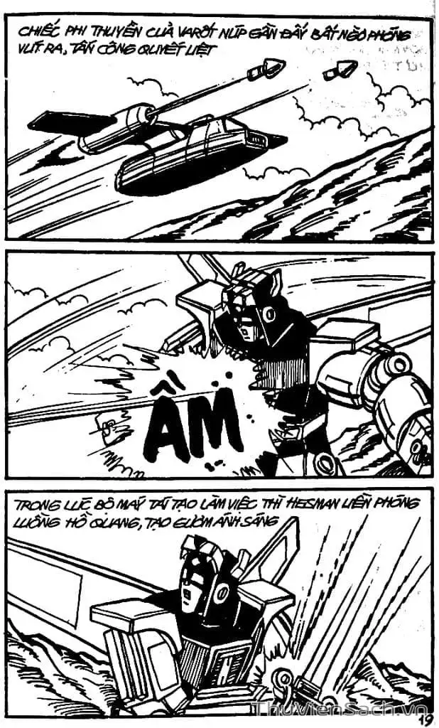 Truyện Tranh Dũng Sĩ Hesman trang 4