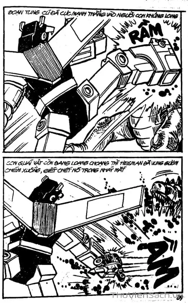 Truyện Tranh Dũng Sĩ Hesman trang 4