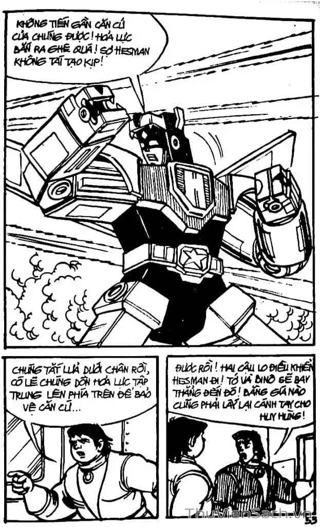 Truyện Tranh Dũng Sĩ Hesman trang 4