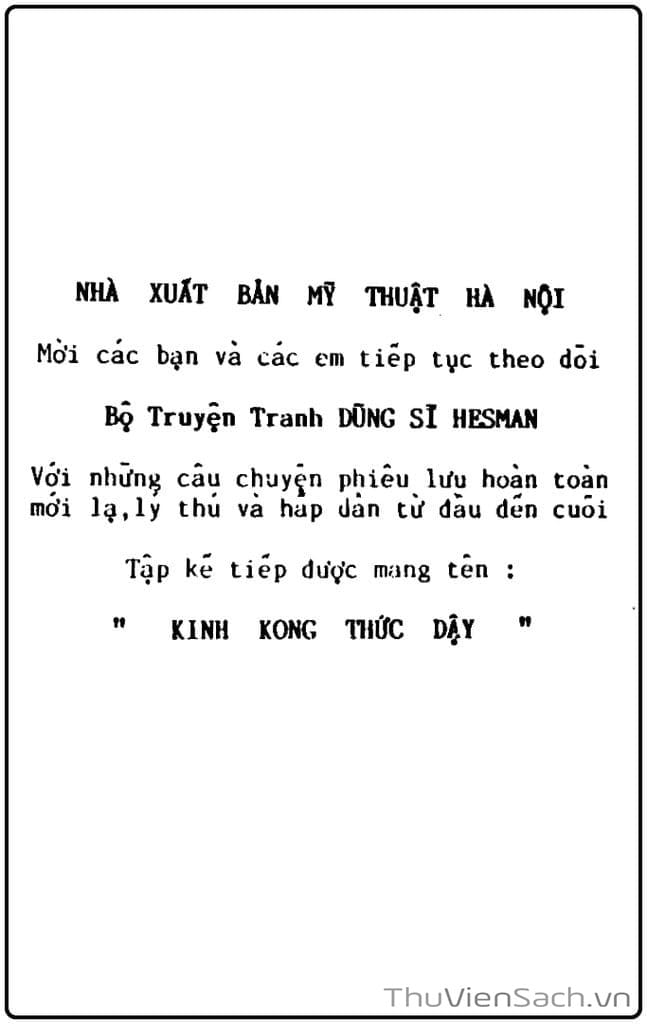 Truyện Tranh Dũng Sĩ Hesman trang 6555