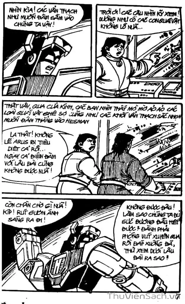 Truyện Tranh Dũng Sĩ Hesman trang 4